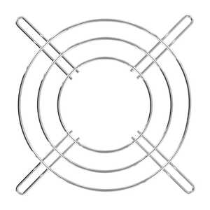Qualtek 120mm Wire Form Fan Guard, 304 Stainless Steel