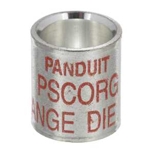 Panduit Copper Parallel Splice, # 12 AWG-# 3/0 AWG, Orange, Die Code P50, Length 0.81"