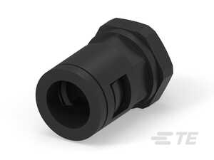 TE Connectivity 13 Straight Thru Liquid Tight Conduit Fitting, PG9 Thread, 35.70mm L, Nylon 6, Black