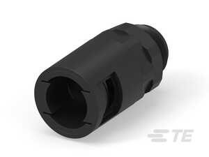 TE Connectivity 13 Straight Thru Liquid Tight Conduit Fitting, PG9 Thread, 39.50mm L, Nylon 6, Black