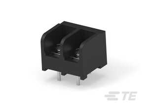 Buchanan 6 Series 2 Position Barrier Strip, Tri-Barrier, Double Printed Circuit Pin Bottom Termination, Wire-to-Board, 9.53 mm Centerline