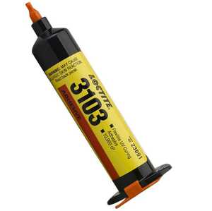 Loctite 3103 UV Cure Adhesive, 25 ml Syringe, Clear