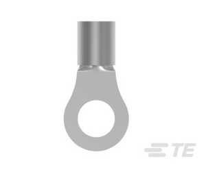 SOLISTRAND Ring Terminal, 12-10 AWG, 5.4mm Stud, Tin Plated,