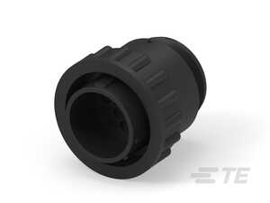 AMP 14 Position Circular Power Connector, Housing, 600 VDC, Wire-to-Wire, Wire & Cable, Plug, Reverse Gender, Pin, Shell Size 17, Straight, Free-Hanging Cable Mount