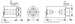 RAF 1/2" Round Aluminum Swage Standoff, 1/4"L, .105"L Shank, 0-80
