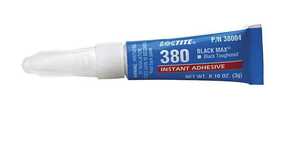 Loctite 380 Instant Adhesive, 3 g Tube, Black
