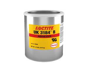 Loctite UK 3184 B Polyurethane Adhesive, 1 gal Pail, White