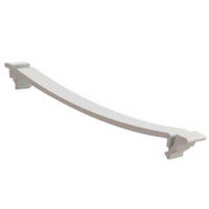 Essentra Split Dart Wire Saddle, .15 x 2.36" Bundle Capacity, Nylon, Natural, 500/Pack