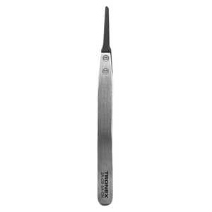 Tonex Precision Tweezer, Stainless Steel with Replaceable Carbon Fiber Tips, Slight Taper Tip, Blunt, Style 2A
