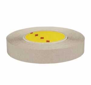 3M Adhesive Transfer Tape 927, Clear, 1 in x 60 yd, 2 mil, 36 Roll/Case