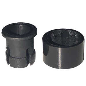 Richco LED Mount, 5.3 mm (.209") Diameter, Nylon, Black