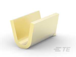 AMP Butt Splice, Brass, Plain Plated, Uninsulated, 22-15 AWG, Serrated, 5.72mm L, Open Barrel, 30000/Reel