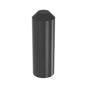 Panduit Heat-Shrink End Cap, Black, 40.9 mm L