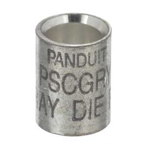 Panduit Copper Parallel Splice, # 14 AWG-# 4 AWG, Gray, Die Code P29, Length 0.50"