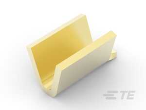 AMP Butt Splice, Brass, Plain Plated, Uninsulated, 20-16 AWG, Serrated, 4.78mm L, Open Barrel, 12000/Reel