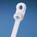 Panduit Dome-Top Barb Ty Clamp Tie, 15.5" (394 mm) L, 1/4 (M6) Screw, Light-Heavy, Nylon, Natural, 250/Pack