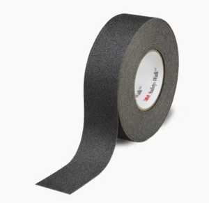 3M Safety-Walk Slip-Resistant General Purpose Tapes & Treads 610, Black, 2 in x 60 ft, Roll, 2/Case