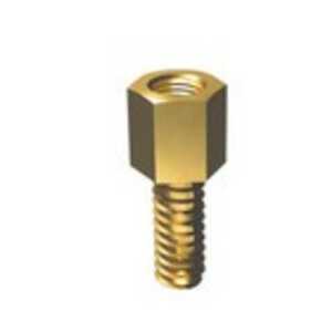 Hardware Specialty | Keystone 4-40 Hex Steel Jack Screw, Zinc
