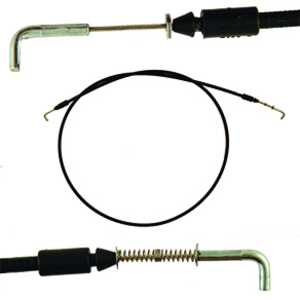 Southco Rotary System Jacketed Cable with End Coupling Retainers, Stainless Steel