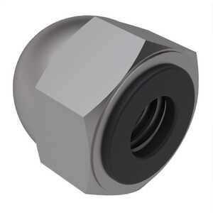 ZAGO M10 Acorn Sealing Nut, Stainless Steel, Viton® O-Ring