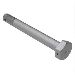 #10-32 x 1-1/2" Grip Length, Drilled Thread/Head, Steel, Aircraft Machine Bolt. AN3-H15
