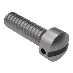 #10-32 x 2" Long, Fillister Head Machine Screw, Slotted, Stainless Steel. AN501D1-2