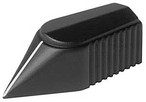 Anti-Parallax Bar Knob, 1.855" Length w/ D Profile Shaft, Glossy Black , MS91528-3S4G