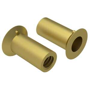Countersunk Head Blind Rivet Nut, 1/2"-13 Thread Size, .625" Body Dia., .226 - .326" Grip Range, Keyed Open End, Steel, Cadmium