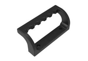 Southco Grab Handle, Front Mount, Plastic, Black
