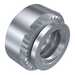 Self-Clinching Nut, 10-32 x 0, Carbon Steel, Zinc Clear