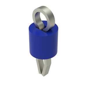 Components Corp TP-104 Color Coded Printed Circuit Test Points, Blue