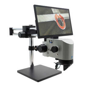Aven MicroVue 2.0 Digital Microscope with Double Arm Boom Stand and 360 Viewer