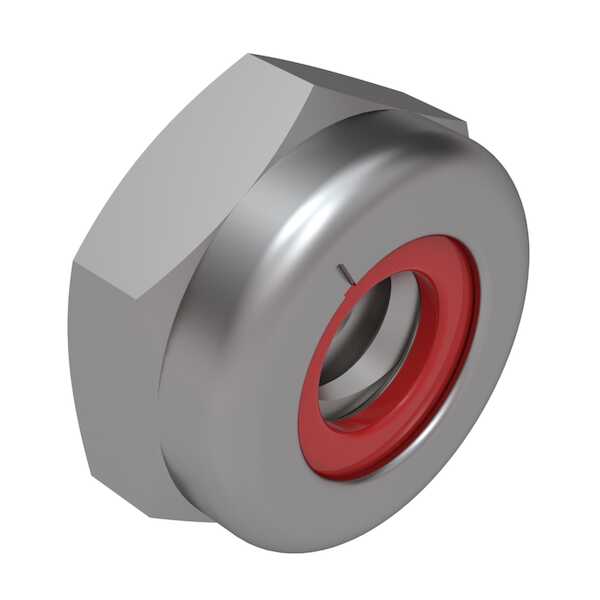 Hardware Specialty | Esna 4-40 Nylon Insert Locknut, 3/16