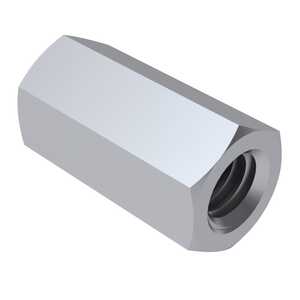 4.5mm Hex, Aluminum Female Standoff, M3x0.5, 16mm L, Clear Iridite