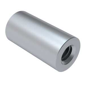 Lyn-Tron 3/16" Hex, Brass Female Standoff, Zinc Clear Trivalent, 4-40, 1.5" L