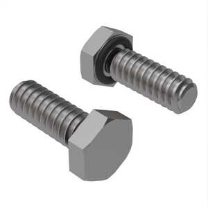 Zago M10 X 20mm L, Hex Head Sealing Screw, Stainless Steel, Viton® O-Ring