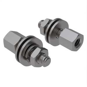 Lyn-Tron 4-40 Hex Stainless Steel Jack Screw, 3/16" L, with Hardware