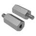 Lyn-Tron 1/2" Hex, Stainless Steel Male-Female Standoff, 1/4-20, 5/8" L