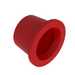Heyco SAE 1 1/2 Tapered Plug, .75" H, LDPE, Red