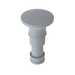 Heyco Snap Latch Rivet, Alternate Plunger, .181 - .272" Panel Thickness, Nylon, White