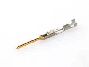 Molex SL Crimp Terminal, Series 70021, Male, with 0.38µm Selective Gold (Au) Plated Contact, 24-22 AWG, Bag