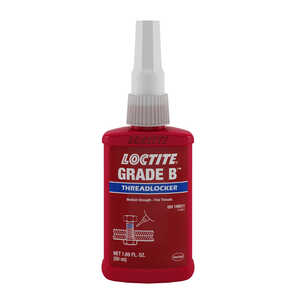 Loctite 085 Medium Strength Threadlocker, 50 ml Bottle, 115 psi Tensile Strength, Medium Viscosity, Yellow