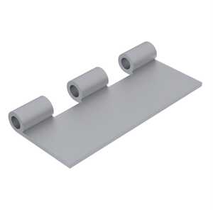 10" Long Continuous Hinge, Aluminum, Plain, Type Y, 1-1/16" Open Width. MS20257Y2-1000