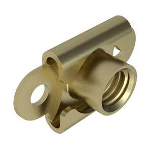 1/4"-28 Steel Self-Locking Floating Nutplate, w/o Eyelets, Cadmium