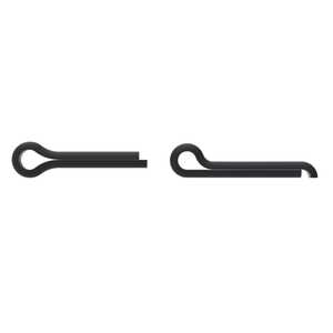 0.031" Cotter Pin .250" L, Bras, Black Oxide MS24665-35