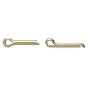 0.031" Cotter Pin .250" L, Steel, Cadmium MS24665-1