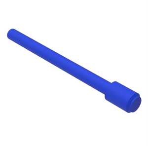 Blue Electric Connector Plug End Seal, PTFE. MS27488-16-1