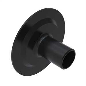 Snap Fastener, Style 2, Wire Spring Clamp Type, Eyelet, Size 1, Brass, Black, MS27980-8B