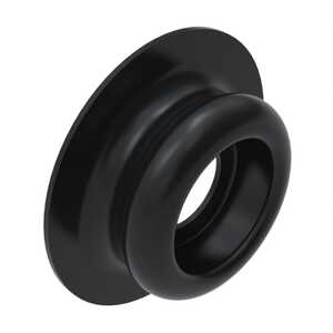 Snap Fastener, Style 2A, Wire Spring Clamp Type, Stud, Brass, Black, MS27981-4B