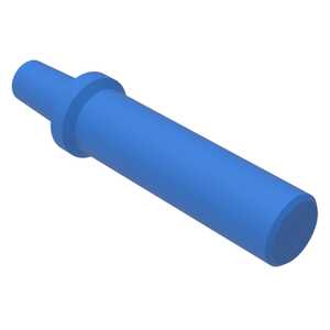Blue Electric Connector Plug End Seal, Nylon. MS3187-16